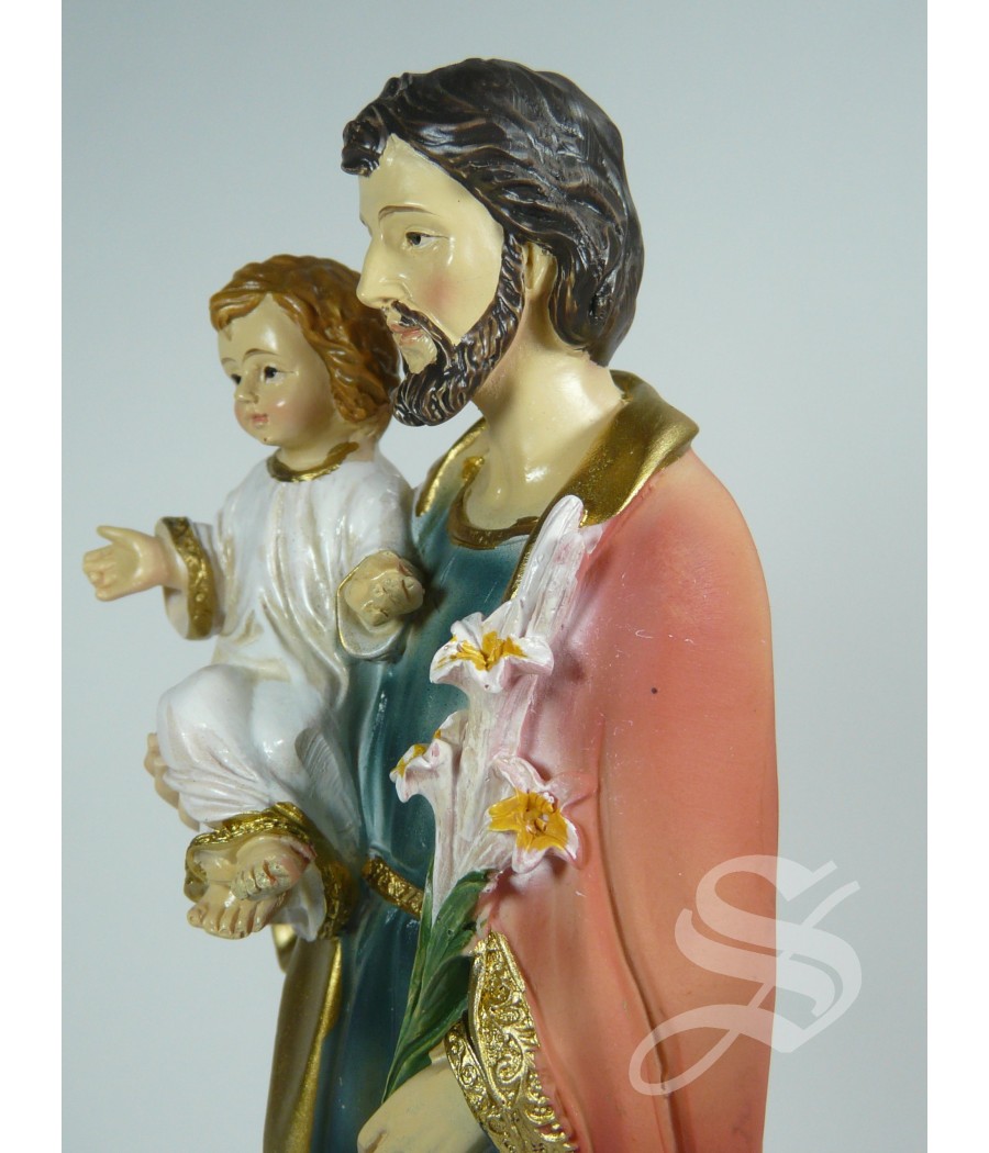 SAN JOSE CON NIÑO 20 CM.