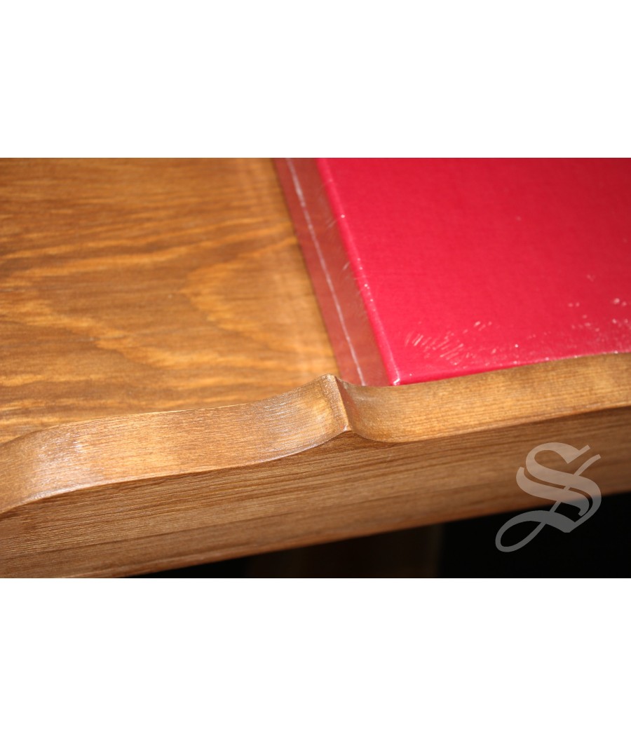 ATRIL DE PIE MADERA 52 X 43 CM. 110 CM. DE ALTO