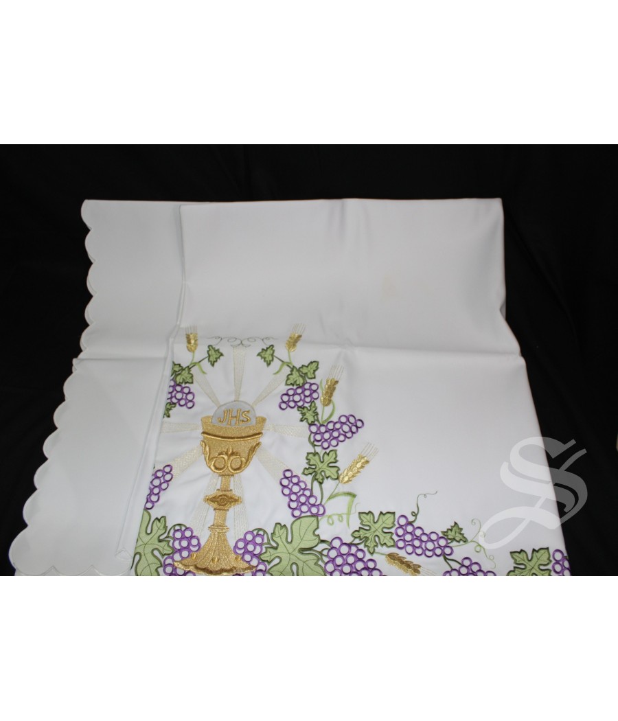 MANTEL ALTAR BORDADO FRONTAL 150*250