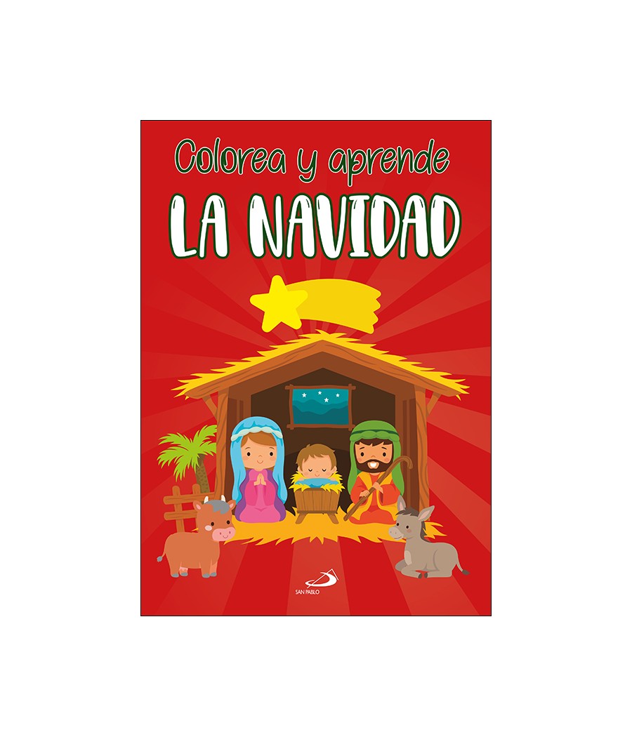 COLOREA Y APRENDE LA NAVIDAD