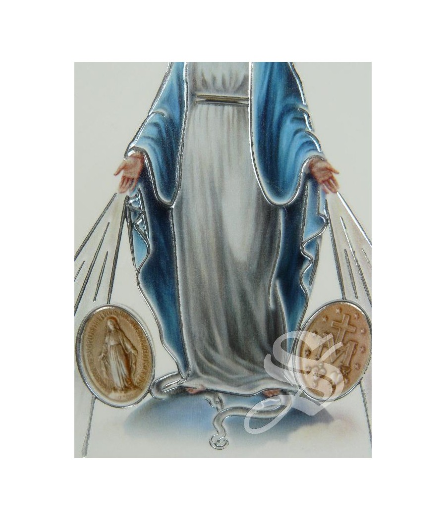 CUADRO POLIMERO EFECTO PIEDRA 9 * 12 MILAGROSA