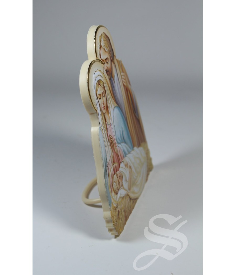 CUADRO POLIMERO SAGRADA FAMILIA 8.5 X 11 CM
