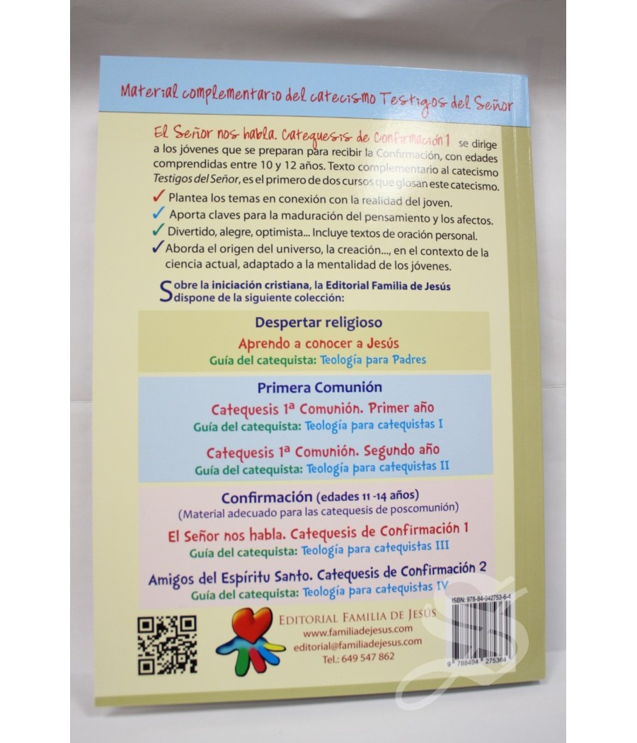 SEÑOR NOS HABLA 1 CATEQUESIS CONFIRMACION,EL