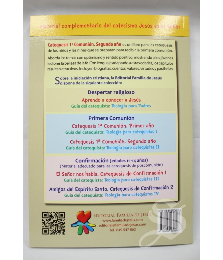 CATEQUESIS 1ª COMUNION SEGUNDO AÑO