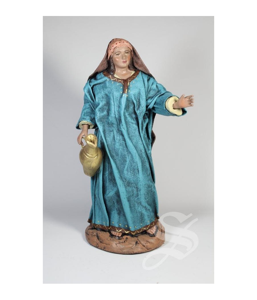 PASTORA ARABE CON ANFORA EN 21 CM.