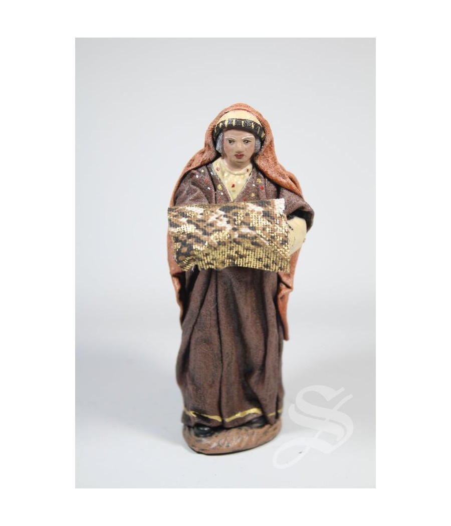 PASTOR ARABE CON TELA EN 14 CM.