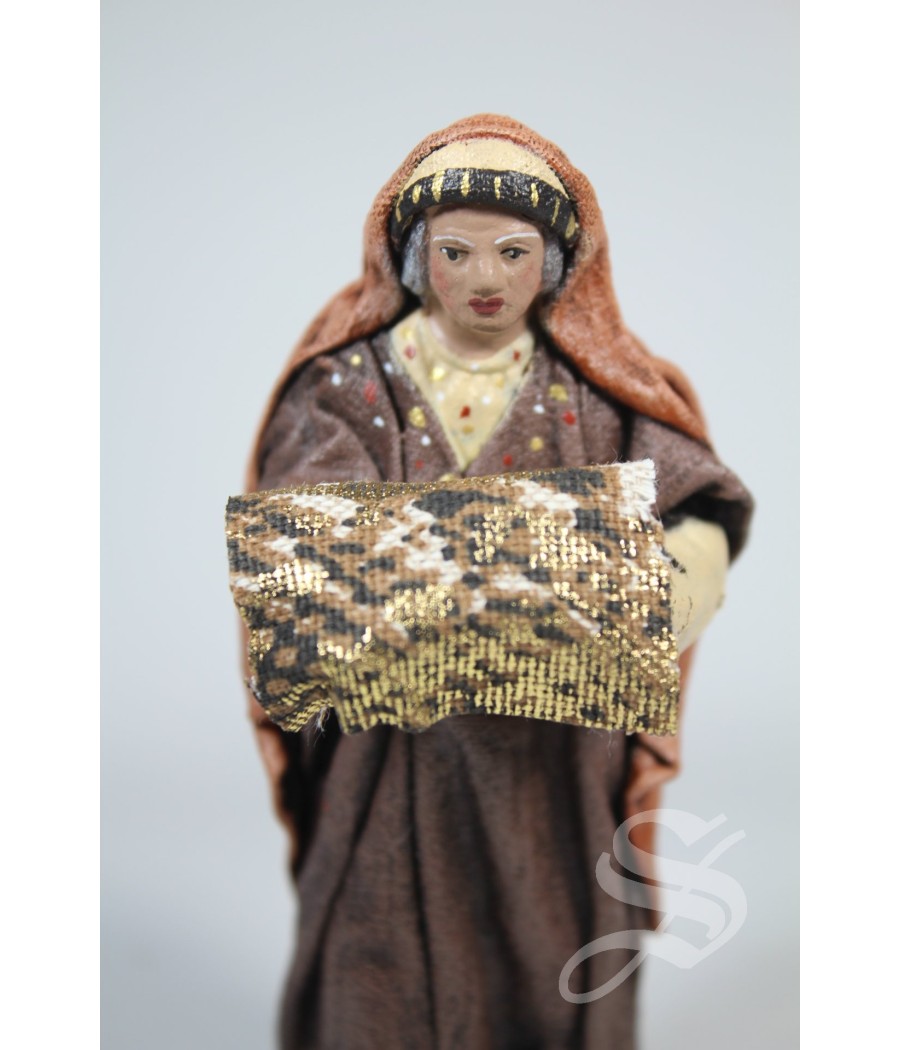 PASTOR ARABE CON TELA EN 14 CM.