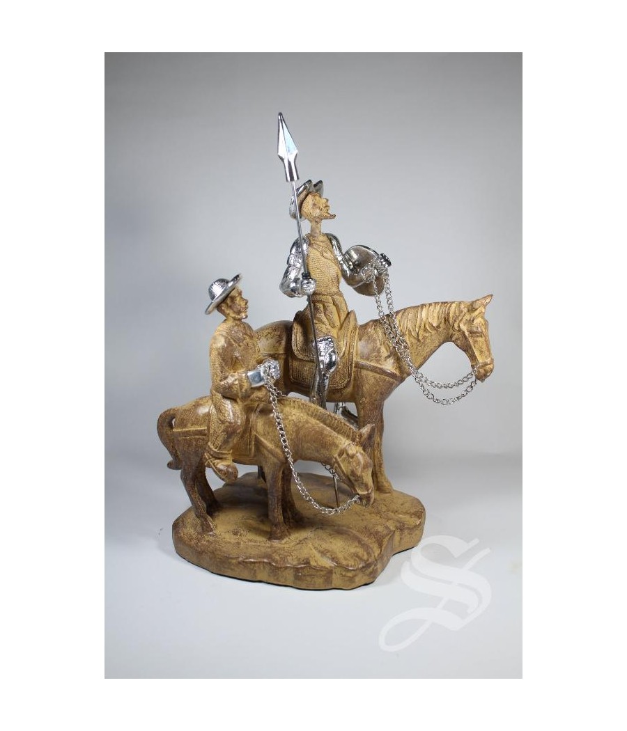 QUIJOTE NATURAL RESINA 20,5 X 13 X 26