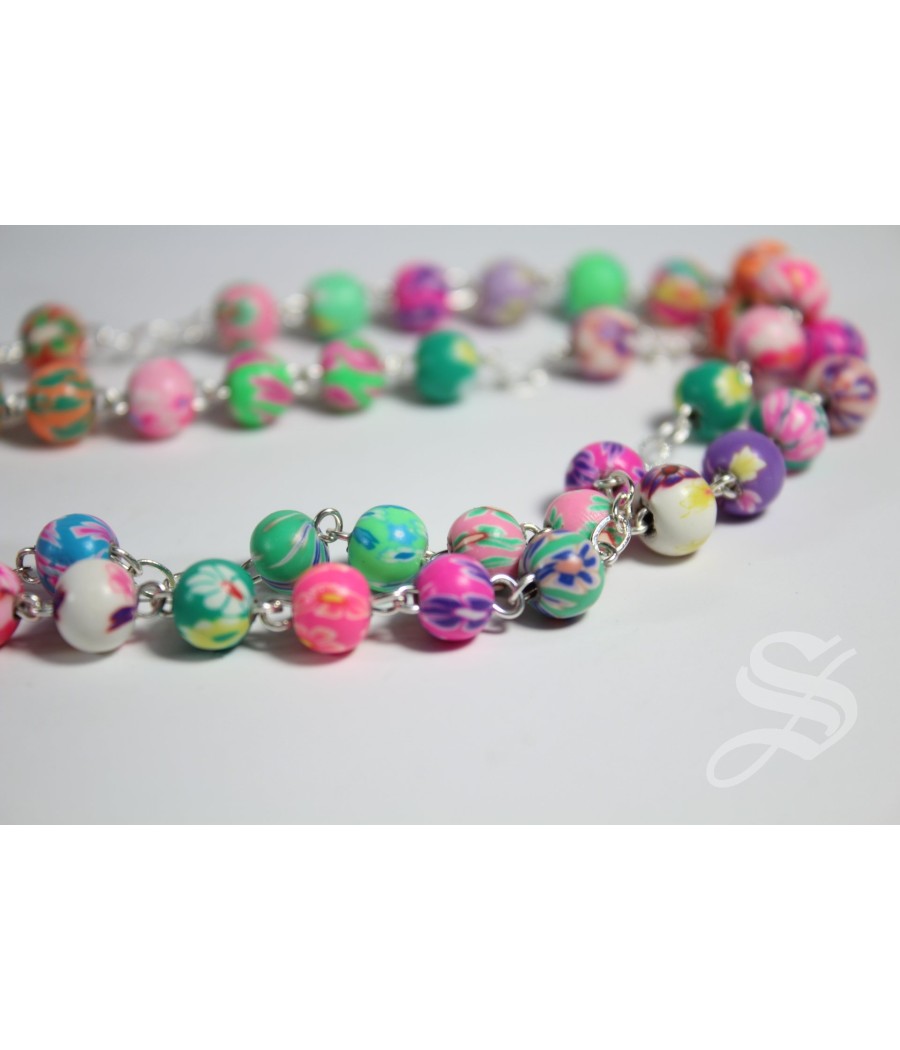 ROSARIO FIMO 6 MM. VIRGEN DEL PRADO INFANTIL