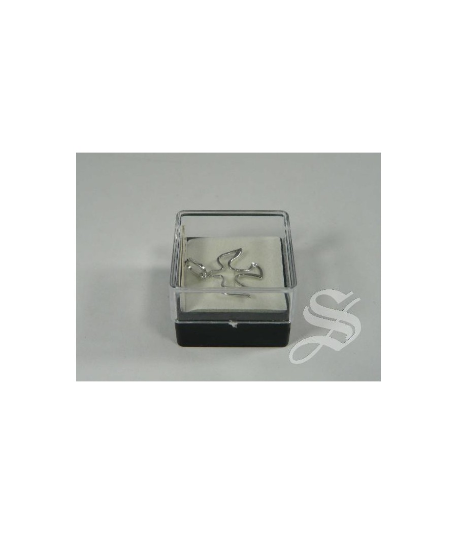 PALOMA SILUETA COLGANTE PLATA 925