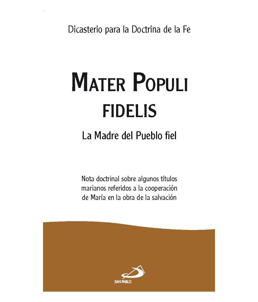 MATER POPULIS FIDELIS