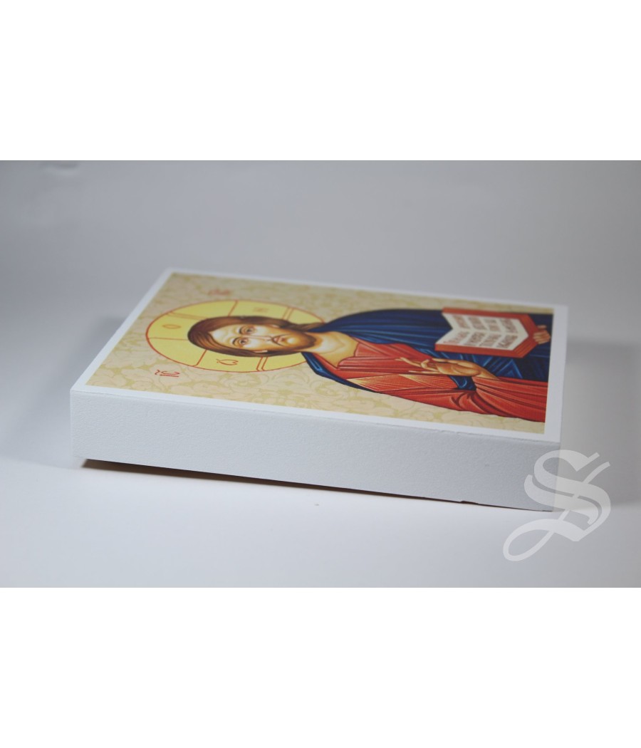 CUADRO EN MADERA 9 X12 CM. PANTOCRATOR