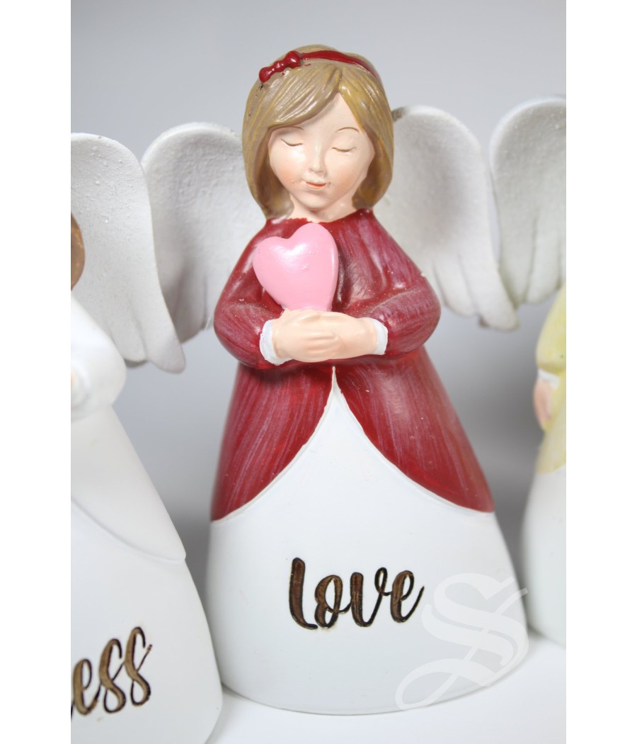 ANGEL NAVIDAD CON TEXTO 10 CM.