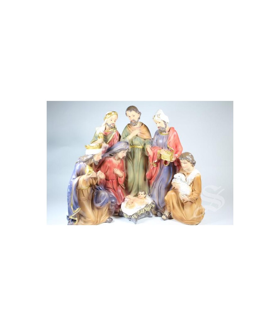 NACIMIENTO UNA PIEZA RESINA 23 X 12,50 X 19,50 CM.