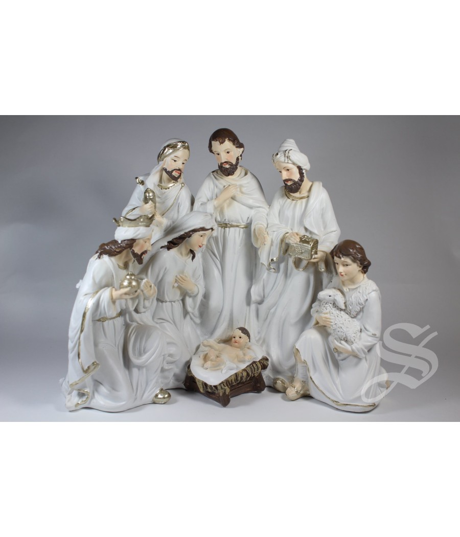 NACIMIENTO UNA PIEZA RESINA 23 X 12,50 X 19,50 CM.