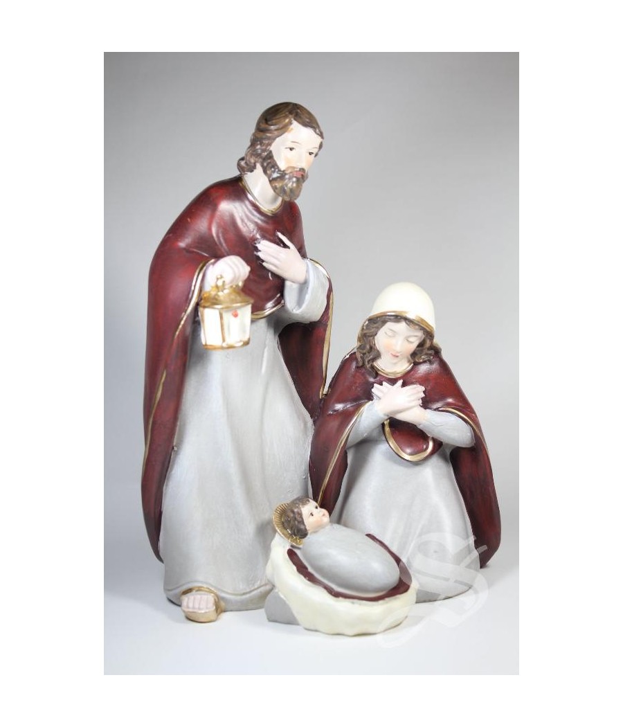 NACIMIENTO 3 PZAS 25,7 CM. RESINA