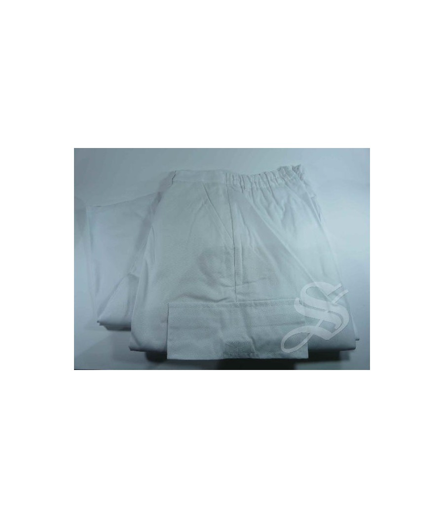 PANTALON BLANCO - XXL - COSTALERO MULTIBOLSILLOS