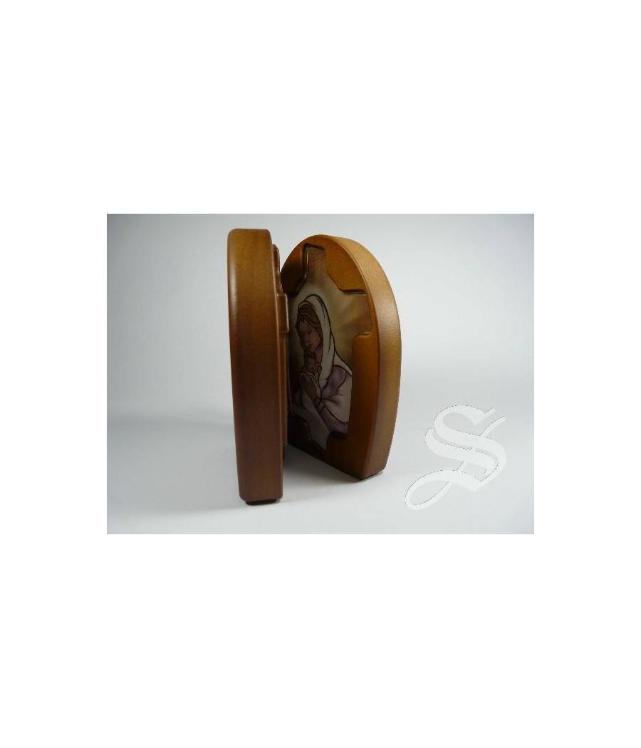 DIPTICO ICONOS ENCASTRADO 20*13 VIRGEN Y CRISTO ORANTE