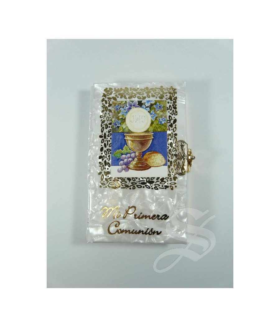 MISAL CALIZ NACARINA IMITACION CON CIERRE