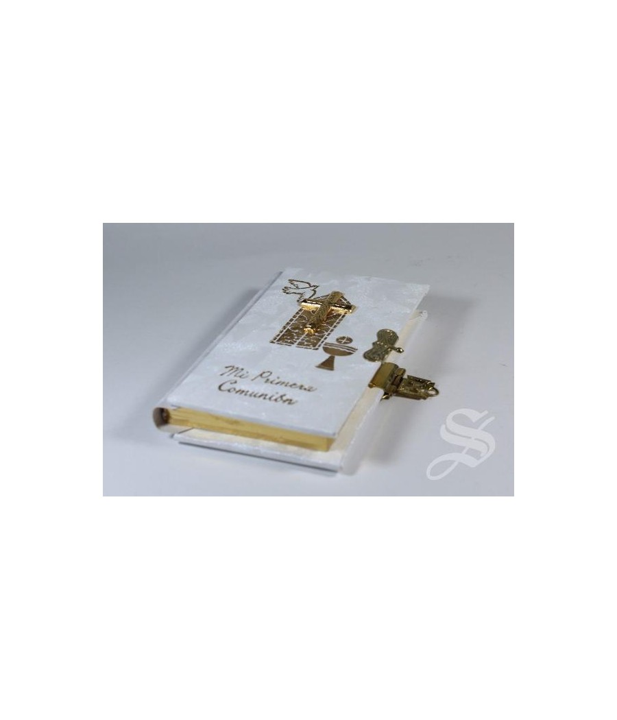 MISAL COMUNION CRUZ RELIEVE 11 X 7 IMITACION NACARINA