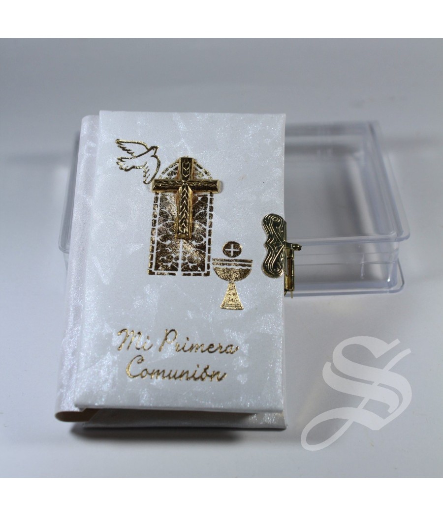 MISAL COMUNION CRUZ RELIEVE 11 X 7 IMITACION NACARINA