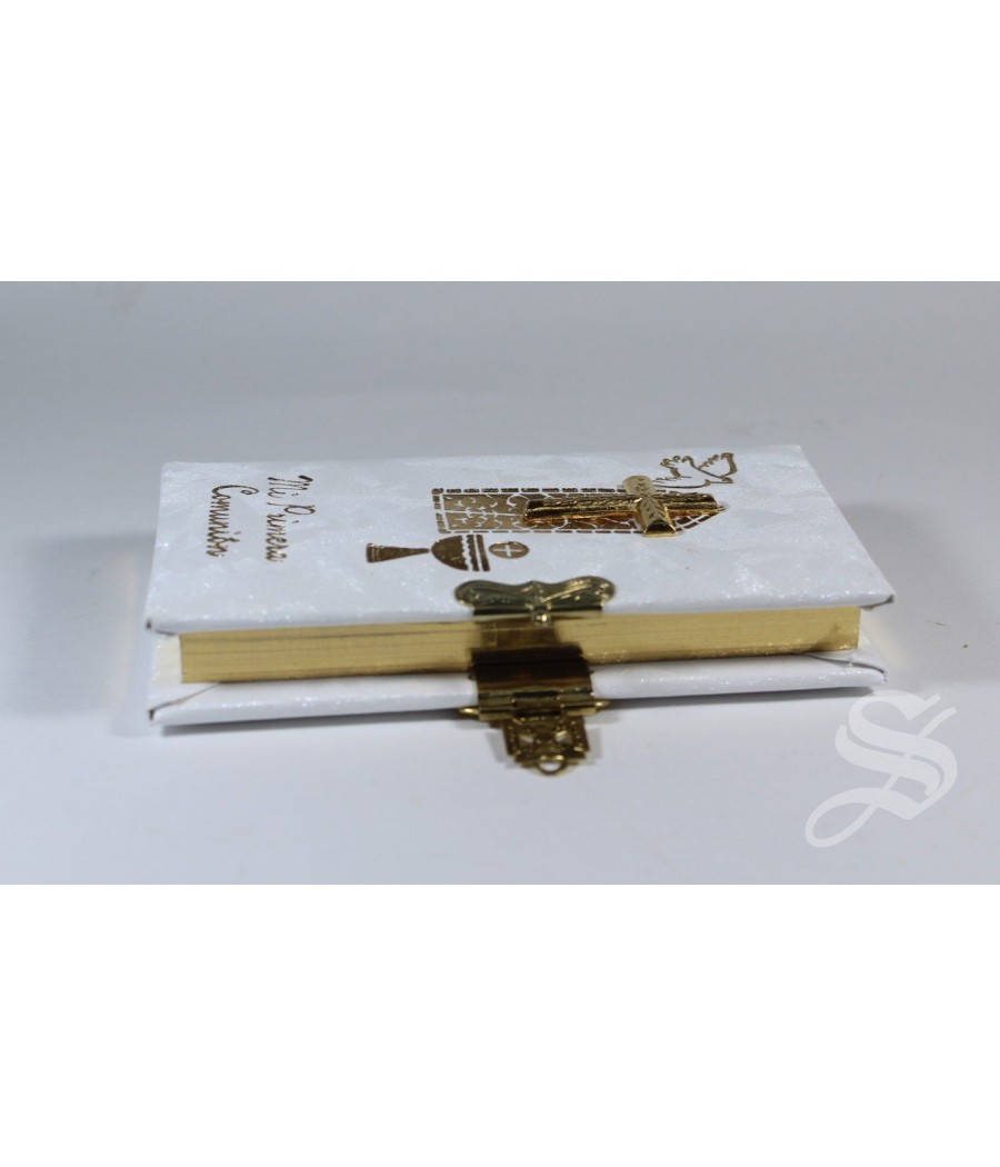 MISAL COMUNION CRUZ RELIEVE 11 X 7 IMITACION NACARINA