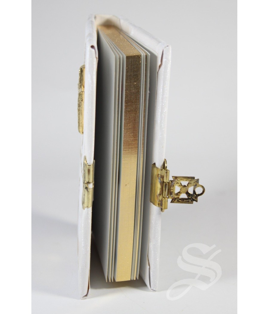 MISAL NACARINA COMUNION CRUZ RELIEVE Y CALIZ 11 * 7