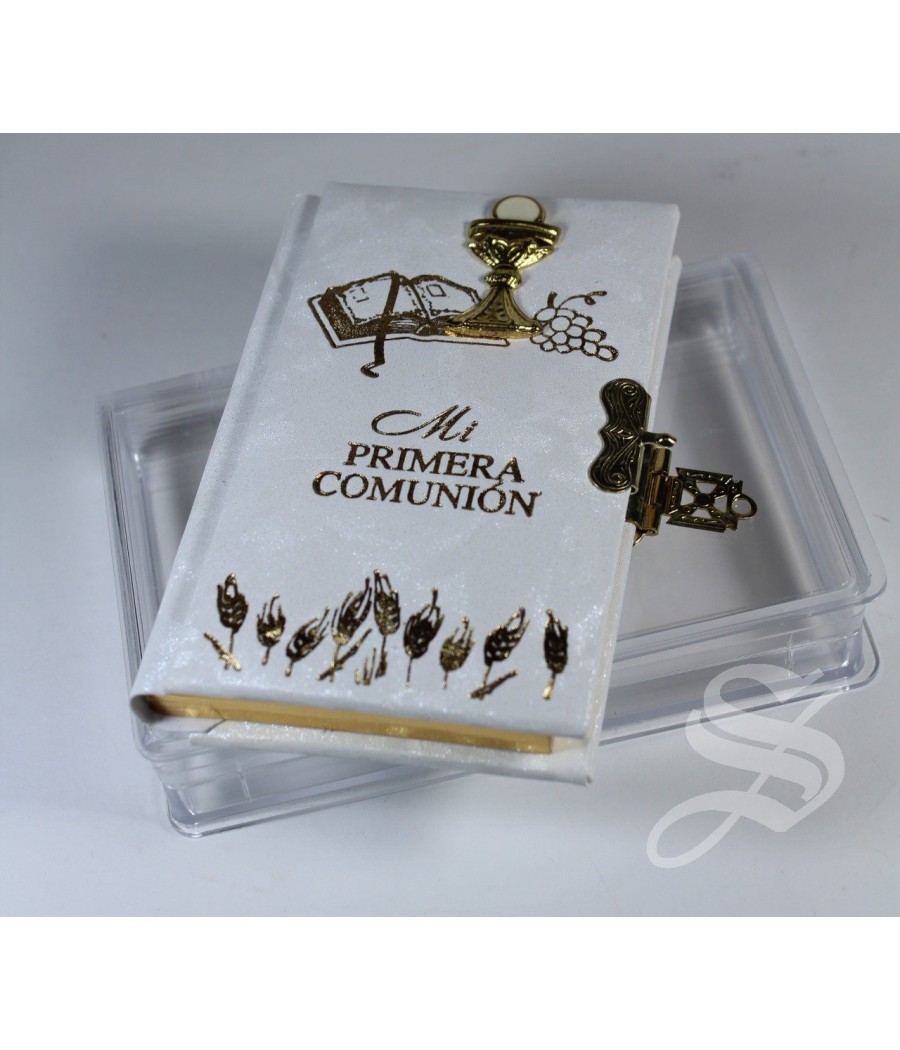 MISAL NACARINA COMUNION CALIZ RELIEVE 11 * 7