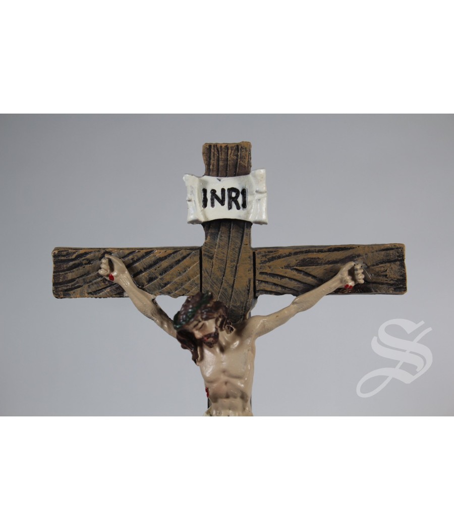 JESUS CRUCIFICADO 18 CM.