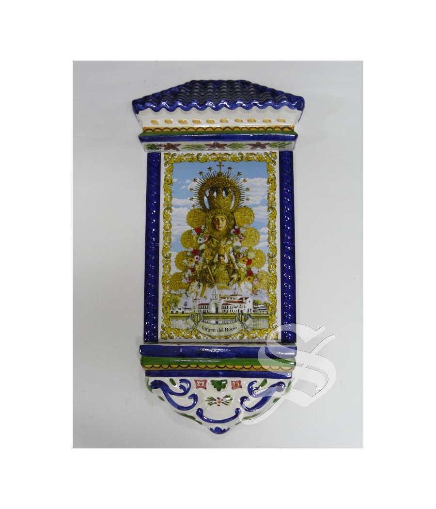 TEJADO TODO AZUL PARA  AZULEJO 20 * 30 CM CON CENEFA  Ó AZULEJO 25 * 40 CON TRENZA AZUL