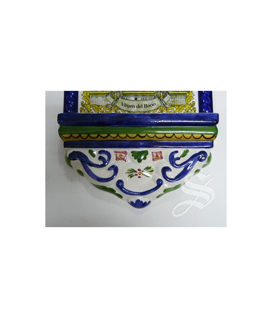 TEJADO TODO AZUL PARA  AZULEJO 20 * 30 CM CON CENEFA  Ó AZULEJO 25 * 40 CON TRENZA AZUL
