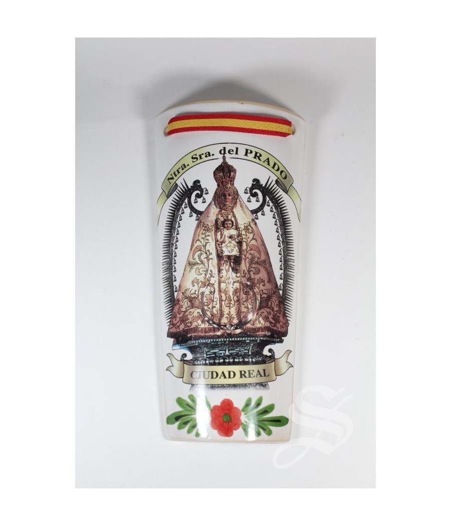 TEJA CERAMICA MEDIANA VIRGEN DEL PRADO