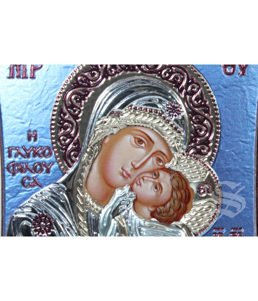 ICONO GRIEGO 8*9,9 CM VIRGEN CON NIÑO