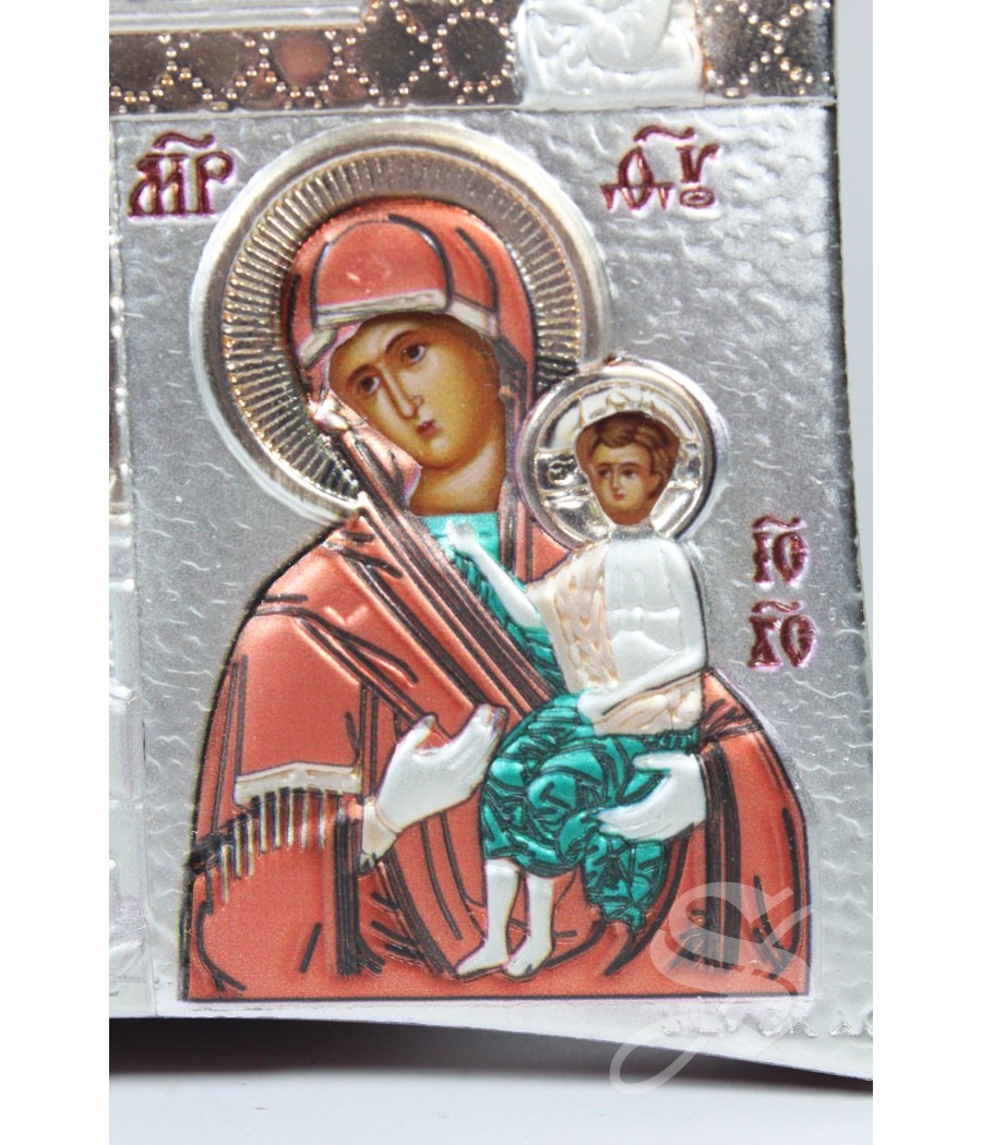 ICONO GRIEGO 11,8*14,6 CM VIRGEN CON NIÑO