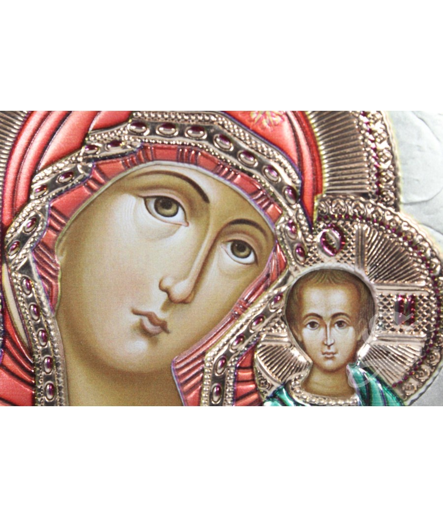 ICONO GRIEGO 11,8*14,6 CM VIRGEN CON NIÑO