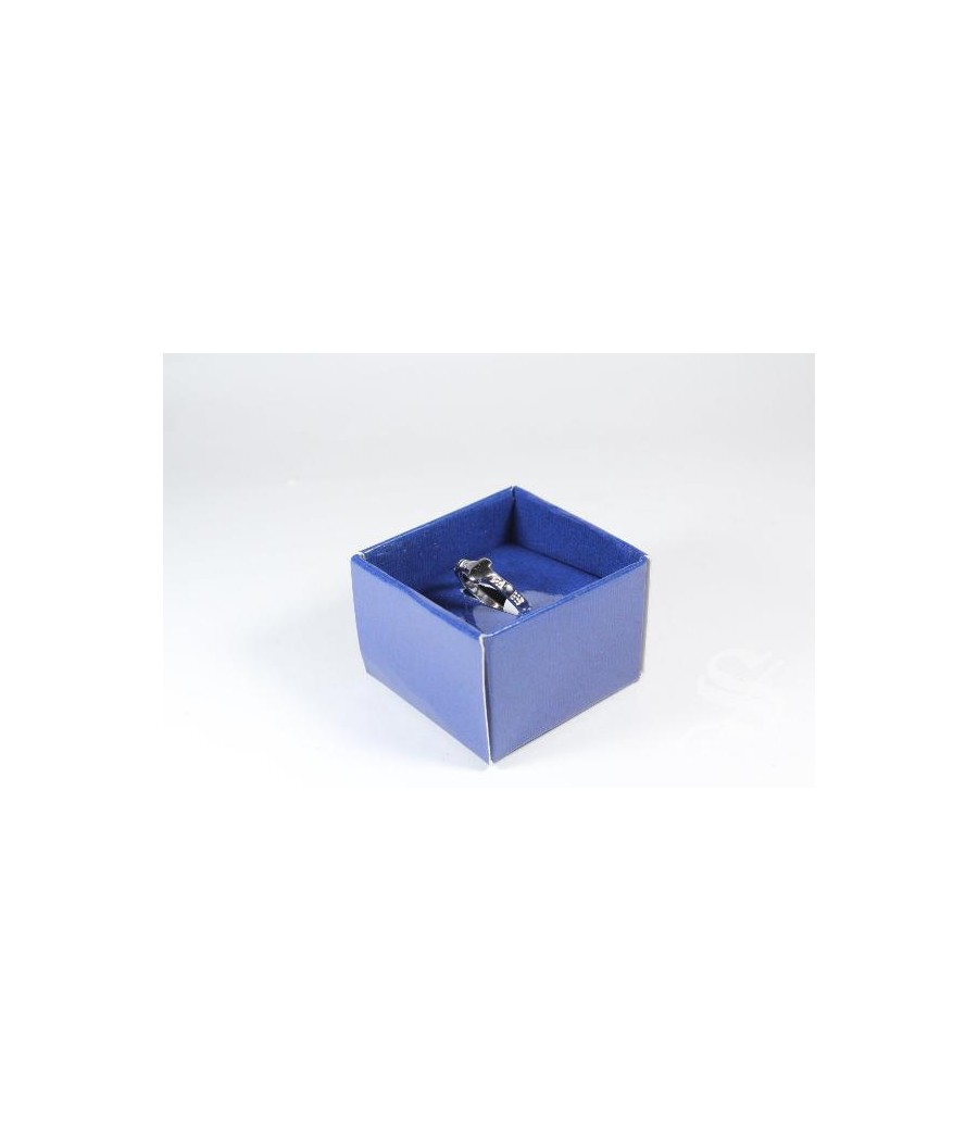 ANILLO ROSARIO ACERO INOXIDABLE TALLA 22