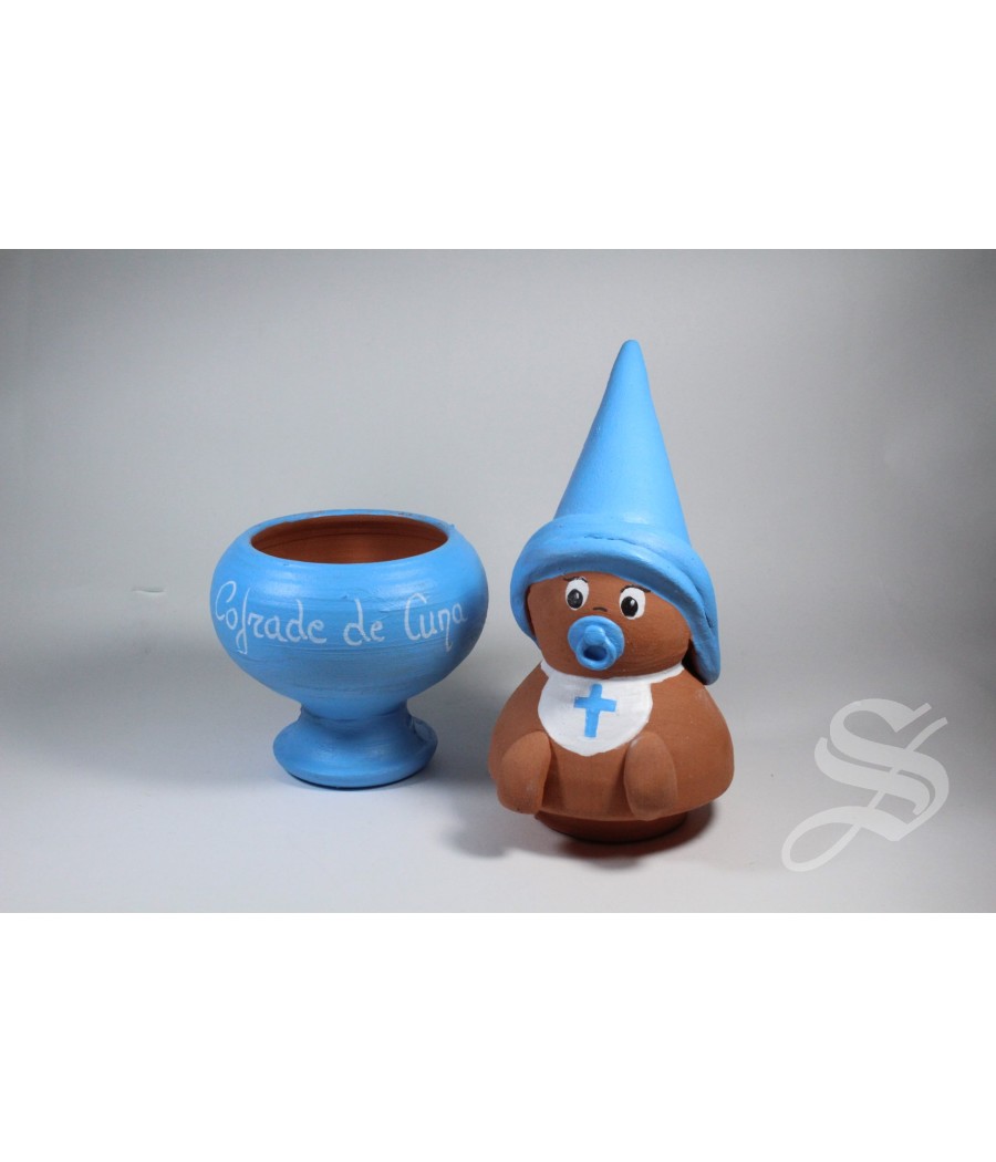 INCENSARIO AZUL  BEBE COFRADE DE CUNA