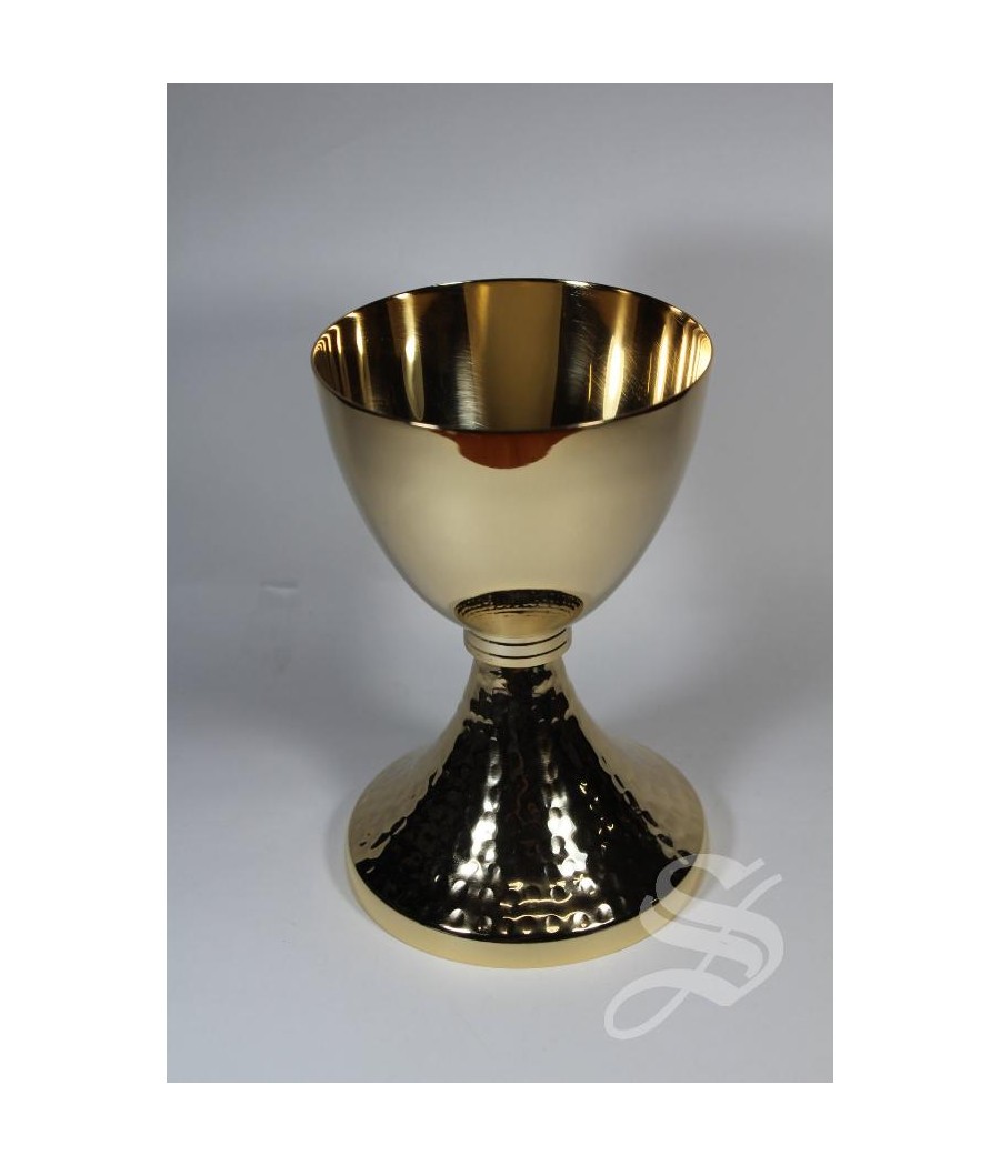CALIZ CON PATENA DORADO 19,5 CM. DE ALTO
