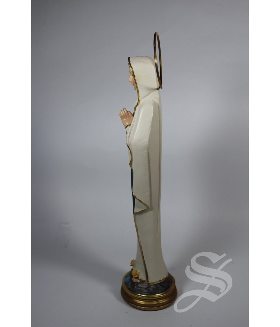 VIRGEN DE LOURDES 25 CM