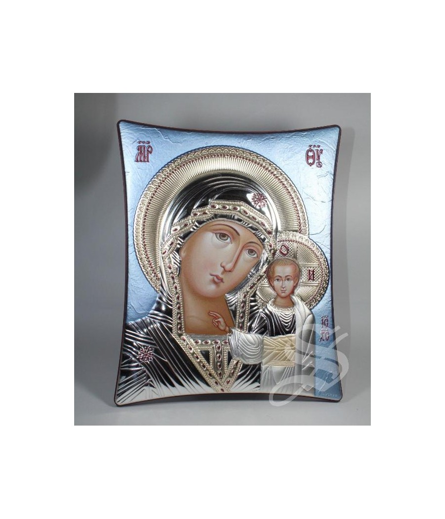 ICONO GRIEGO VIRGEN CON NIÑO 20,6 X 25,5 CM.