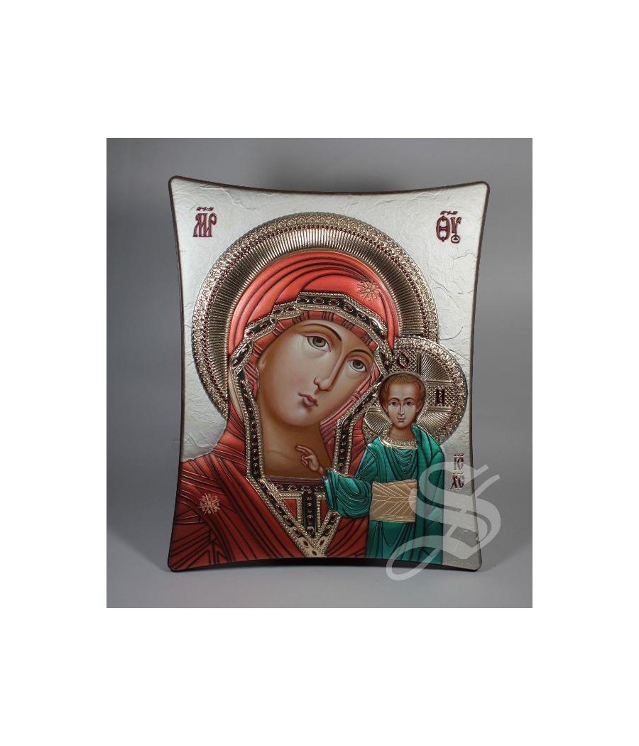 ICONO GRIEGO VIRGEN CON NIÑO 20,6 X 25,5 CM.