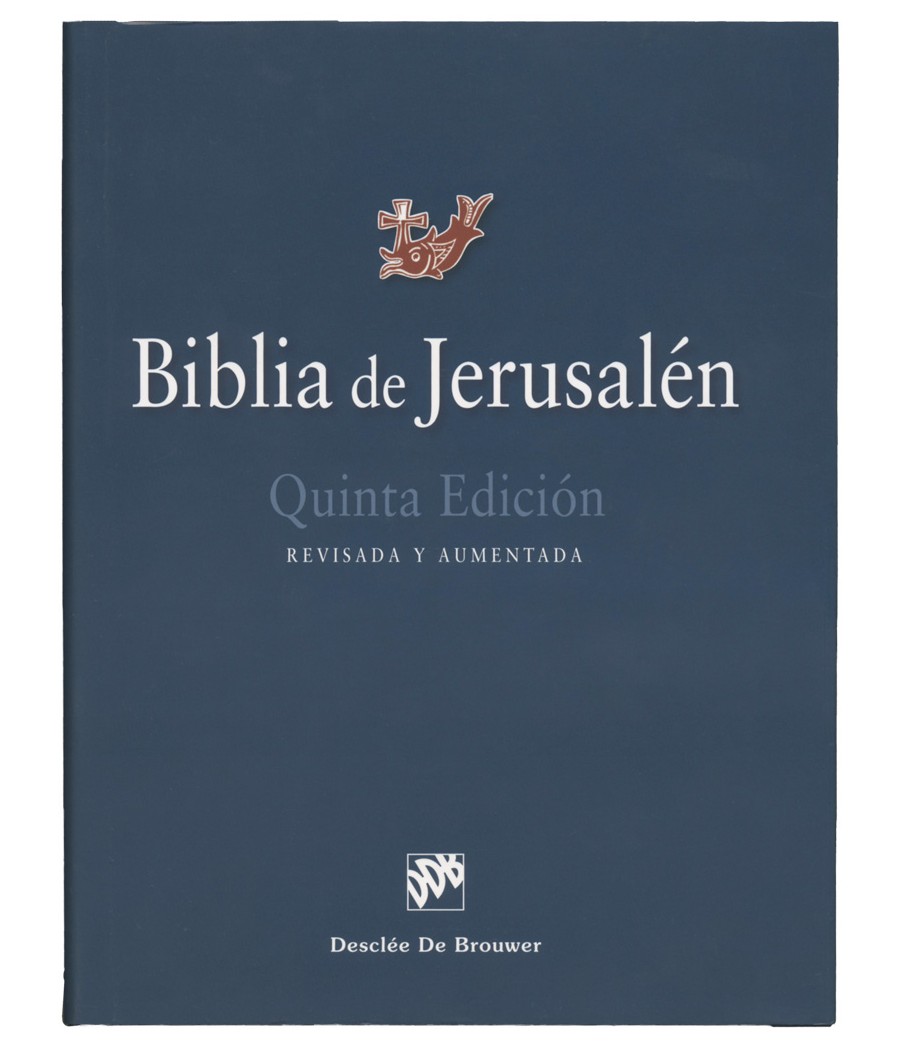 BIBLIA DE JERUSALEN. 5ª EDICION MANUAL TOTALMENTE REVISADA - MODELO 1