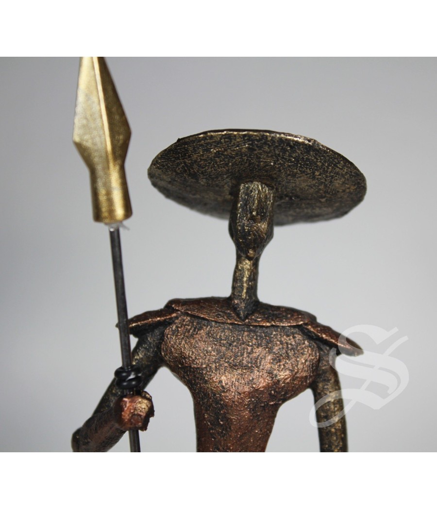 FIGURA QUIJOTE RESINA BRONCE 22 * 8 * 9.5