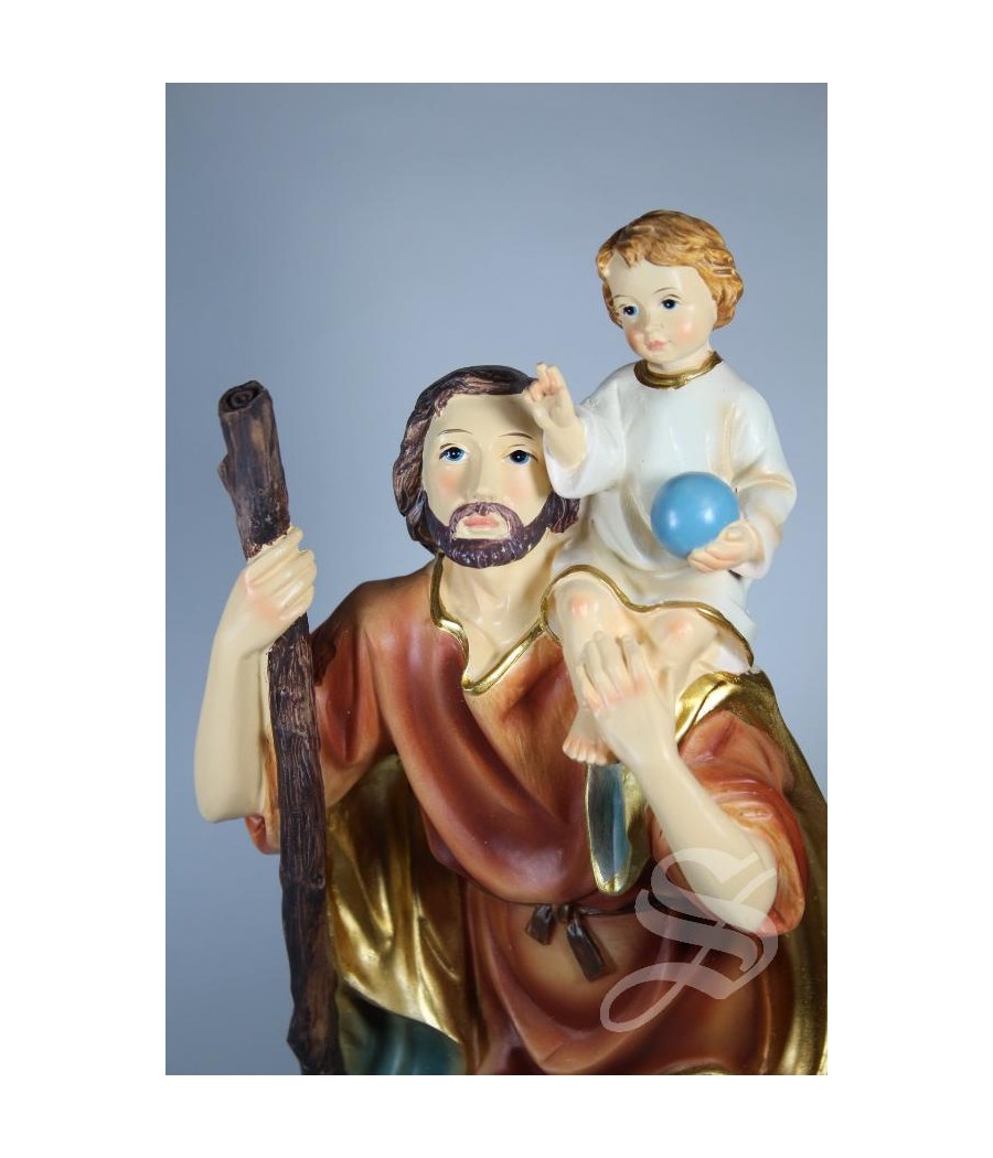 SAN CRISTOBAL 30,8 CM. RESINA