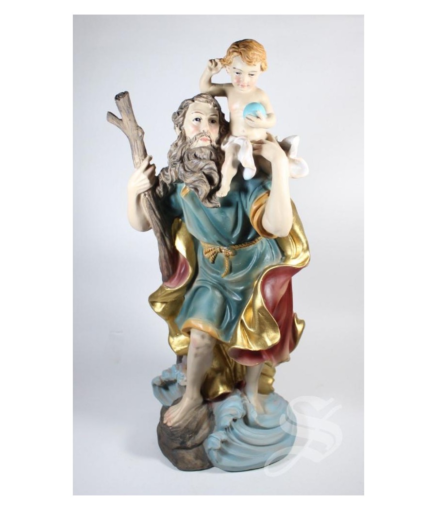 SAN CRISTOBAL 31,5 CM. RESINA