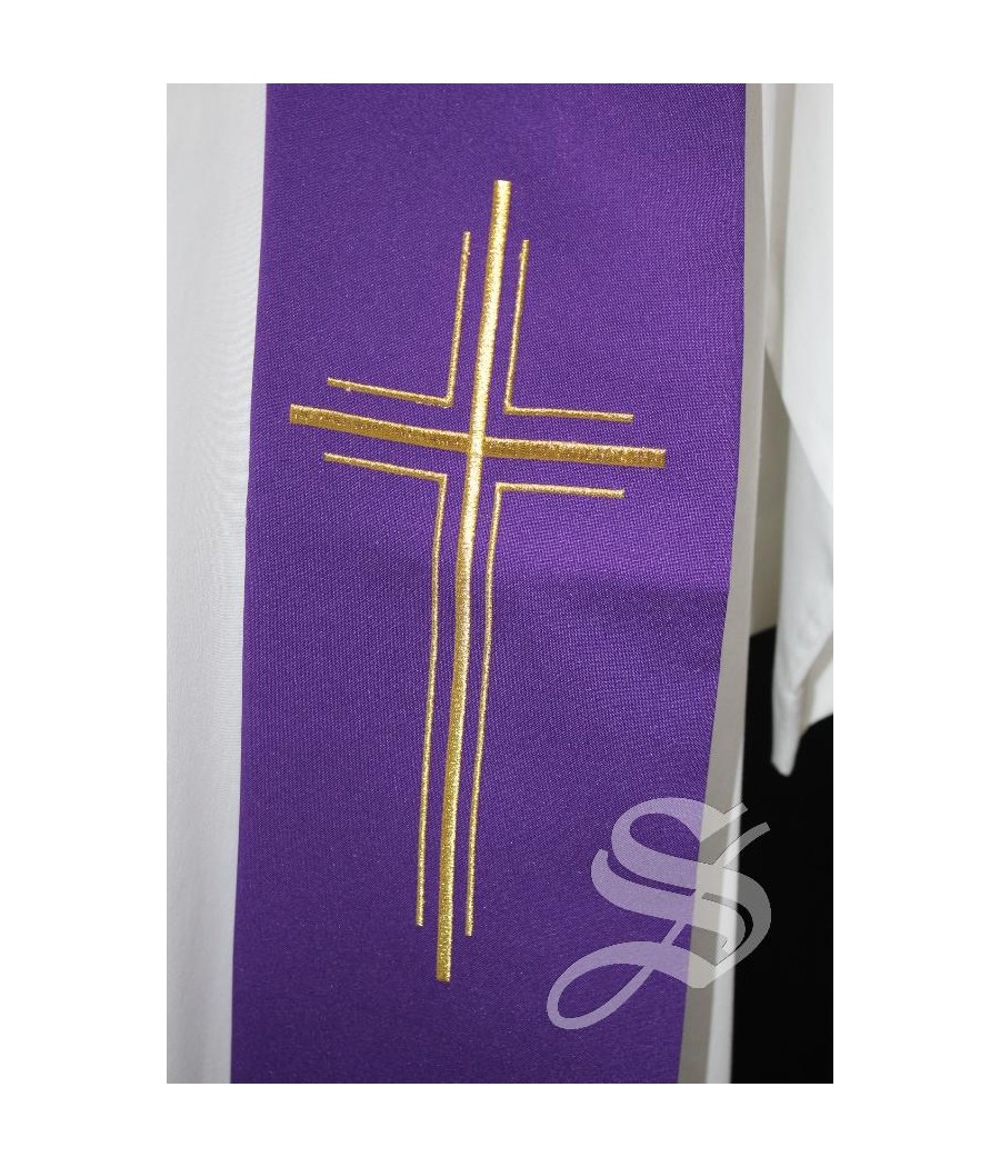 ESTOLA 801 CRUZ DOBLE MORADA