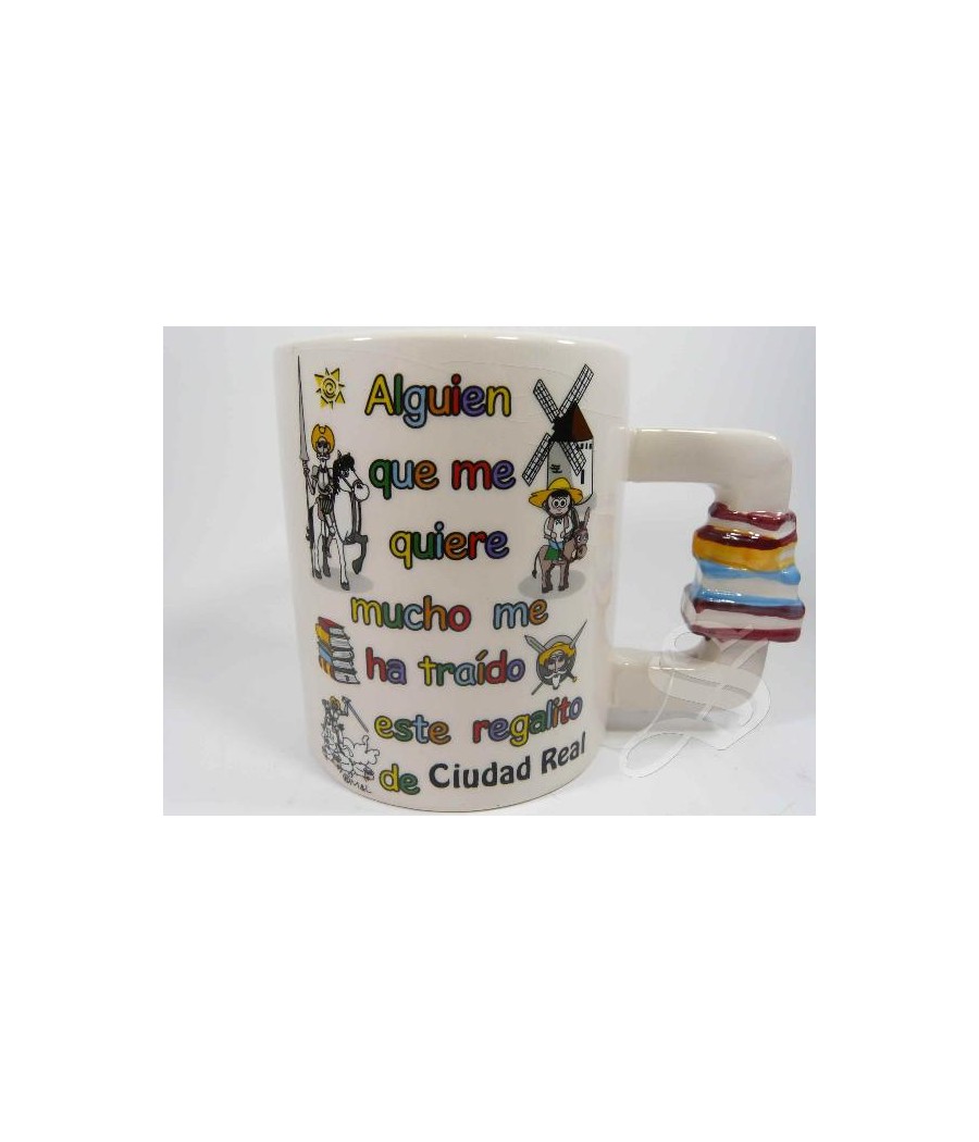 TAZA QUIJOTE CIUDAD REAL