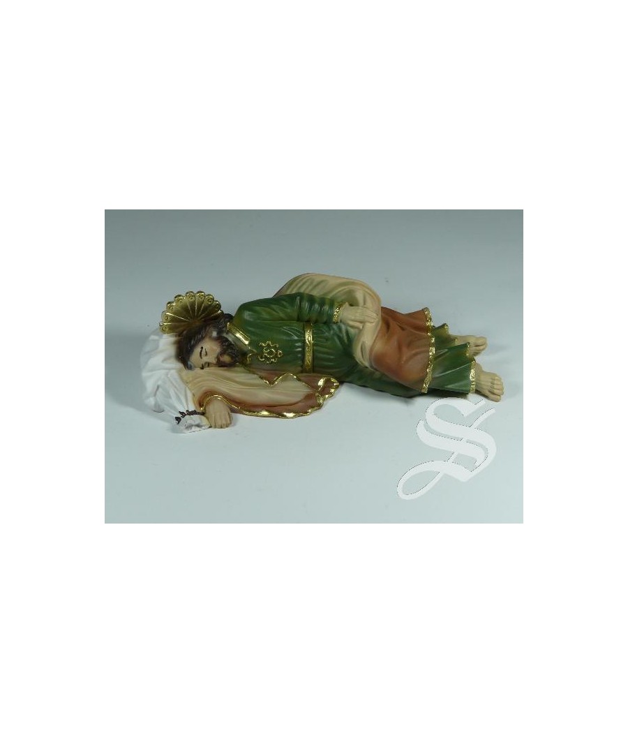 SAN JOSE DORMIDO 14 CM. MARMOLINA MADE ITALY
