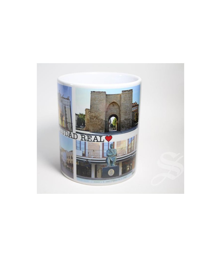 TAZA MUG CIUDAD REAL 4 VISTAS