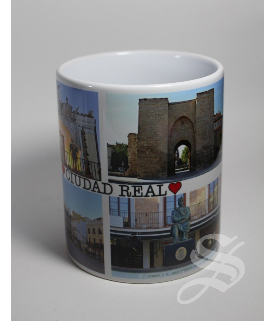 TAZA MUG CIUDAD REAL 4 VISTAS